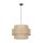 Boho Lampe à suspendre en jute Ø 50 cm rond E27 confortable GREET