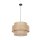 Boho Lampe à suspendre en jute Ø 50 cm rond E27 confortable GREET