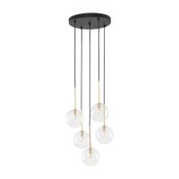 Lampe &agrave; suspendre verre m&eacute;tal &Oslash; 35...