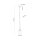 Suspension verre sphère Ø 12 cm étroit réglable en hauteur