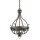 L&uuml;ster CAMELOT 10 Graphit &Oslash;34cm k&uuml;rzbar Lampe