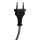 Wandstrahler mit Stecker Metall T:36 cm E27 beweglich