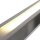 Lange LED Deckenlampe dimmbar in Stahl 122 cm 4000 K