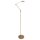 LED Stehlampe in Bronze 185 cm flexibel dimmbar