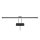 Lampe LED à intensité variable Noir L:60 cm 9 W flexible