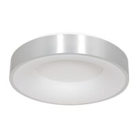 Runde LED Deckenleuchte in Silber Weiß Ø38...