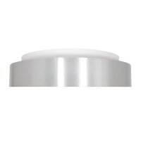 Runde LED Deckenleuchte in Silber Weiß Ø38...