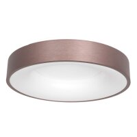 LED Deckenlampe Metall Kunststoff in Bronze Weiß...