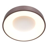 LED Deckenlampe Metall Kunststoff in Bronze Weiß...