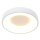 Plafonnier LED blanc métal plastique 40 W 2700 K