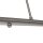 Deckenlampe Glas Metall 4-flmg 120 cm inkl. G9 blendarm