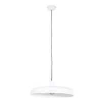 Lampe à suspendre blanche en métal...