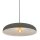 Hängelampe Metall Grau L:50 cm rund E27 Modernes Design