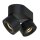 LED Deckenstrahler Metall Schwarz L:16,1 cm 2-flammig