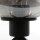 Tischlampe Glasschirm Schwarz Rauchgrau 23 cm elegant