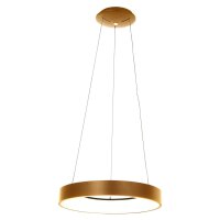 Blendarme LED Pendelleuchte in Gold Weiß Ø48...