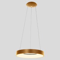 Blendarme LED Pendelleuchte in Gold Weiß Ø48...