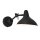 Spot mural mobile métal noir P:50 cm E27 Retro