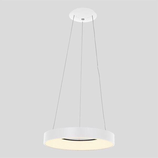 Lampe LED ronde à suspendre Blanc Ø48 cm 2700 K 30 W confortable