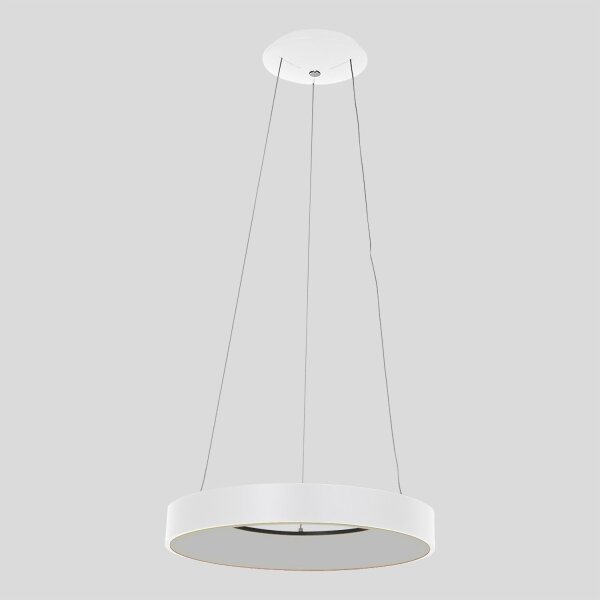 Lampe LED ronde à suspendre Blanc Ø48 cm 2700 K 30 W confortable
