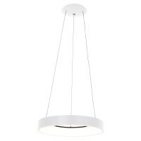Lampe LED ronde à suspendre Blanc Ø48 cm...