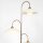 Dimmbare Stehlampe Glas Metall 168 cm inkl. G9 3-flmg