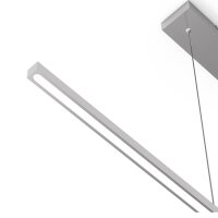 LED Pendelleuchte in Stahl L:114 cm 20 W 2700 K Modern