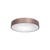 Runde LED Deckenlampe in Bronze Weiß Ø30 cm...