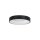 Blendarme LED Deckenleuchte Schwarz Weiß Ø30 cm rund