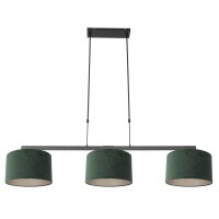 Confortable lampe à suspendre Noir Vert...