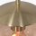 Stilvolle Hängelampe Schwarz Bernstein Messing Ø25 cm