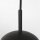 Hängelampe Schwarz Rauchgrau E27 Ø30 cm stylisch Modern