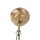 Hängelampe Glas Metall in Bronze B:23 cm E14 elegant
