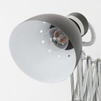Spot mural extensible noir dimmable E27 avec fiche