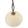 Suspension ronde verre métal Ø45 cm E27 confortable