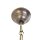 Suspension ronde verre métal Ø45 cm E27 confortable