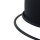 Wandspot mit Stecker in Schwarz Silber T:29 cm flexibel