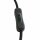 Spot mural métal noir P:56 cm avec prise flexible