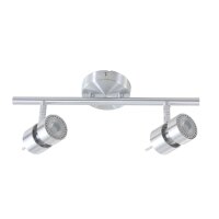 Spot de plafond flexible en métal incl. GU10...