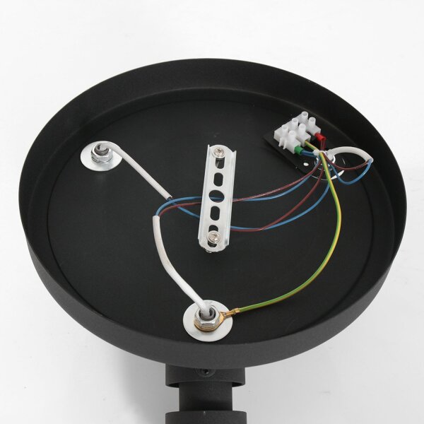 Verstellbarer Deckenspot Schwarz Ø27,5 cm inkl. GU10