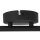 Deckenspot beweglich Schwarz 134 cm inkl. GU10 6-flmg