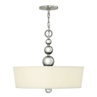 Suspension ROMINA Nickel &Oslash;51cm &agrave; raccourcir...