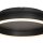 LED Deckenlampe Metall Kunststoff Schwarz 20 W 2700 K