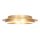 LED Deckenlampe Metall Kunststoff in Gold B:32 cm Ring