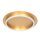 LED Deckenlampe Metall Kunststoff in Gold B:32 cm Ring