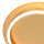 LED Deckenlampe Metall Kunststoff in Gold B:32 cm Ring