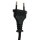 Blendarme Nachttischlampe in Schwarz Gold E27 65 cm