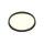 LED Deckenlampe Schwarz Weiß B:40 cm 2700 K rund