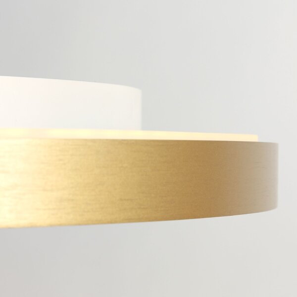 LED Deckenlampe Metall Kunststoff B:40 cm 2700 K rund