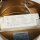 Dekorative LED Wandlampe Metall in Gold H:40 cm Ring